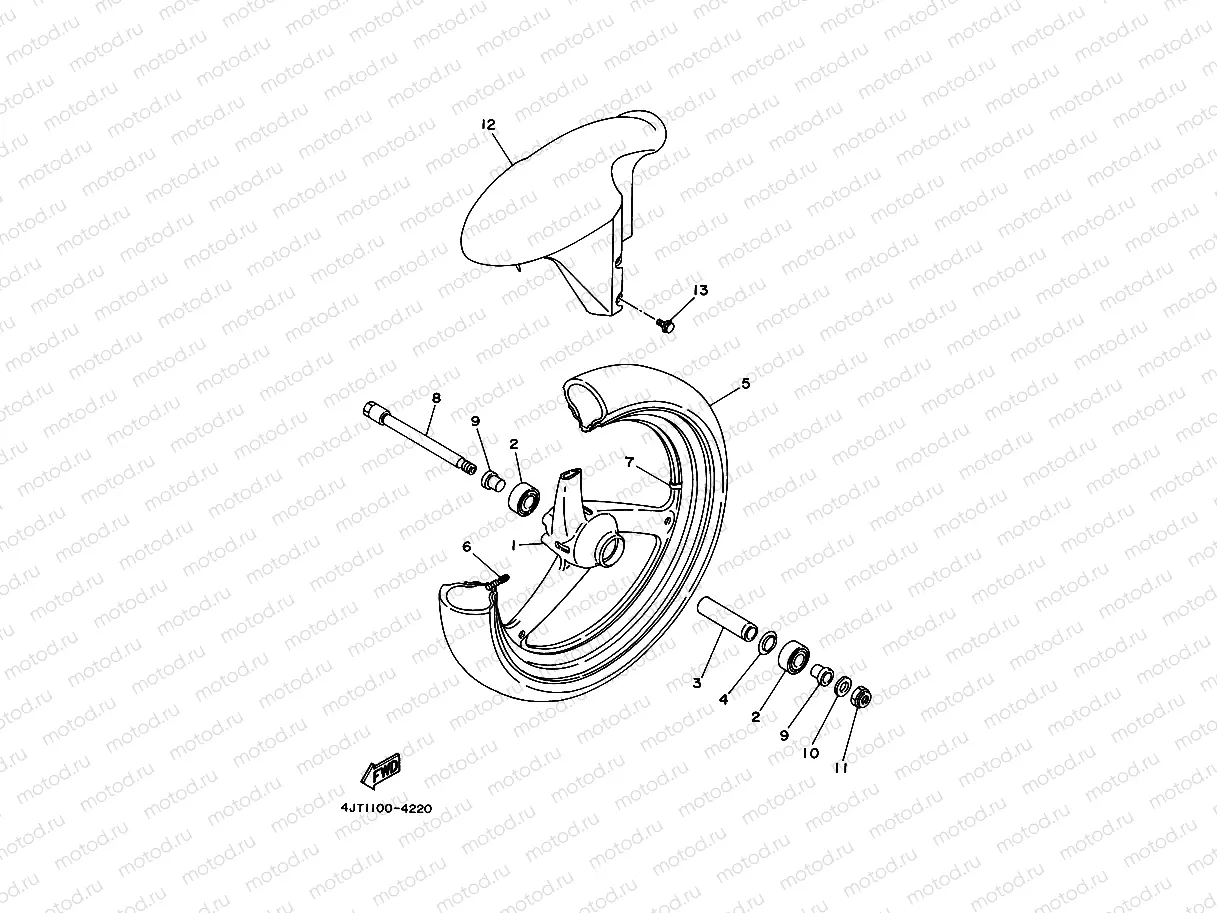FRONT WHEEL