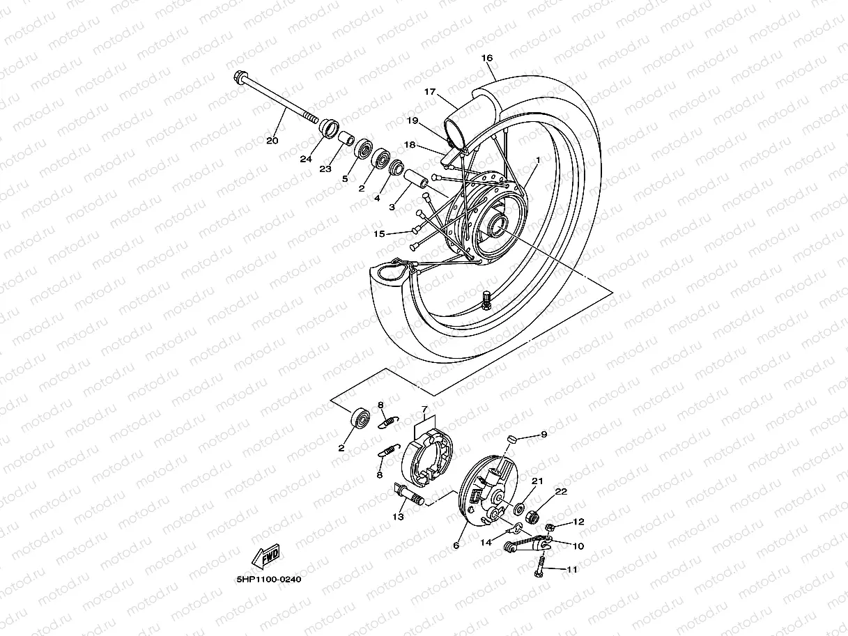 FRONT WHEEL