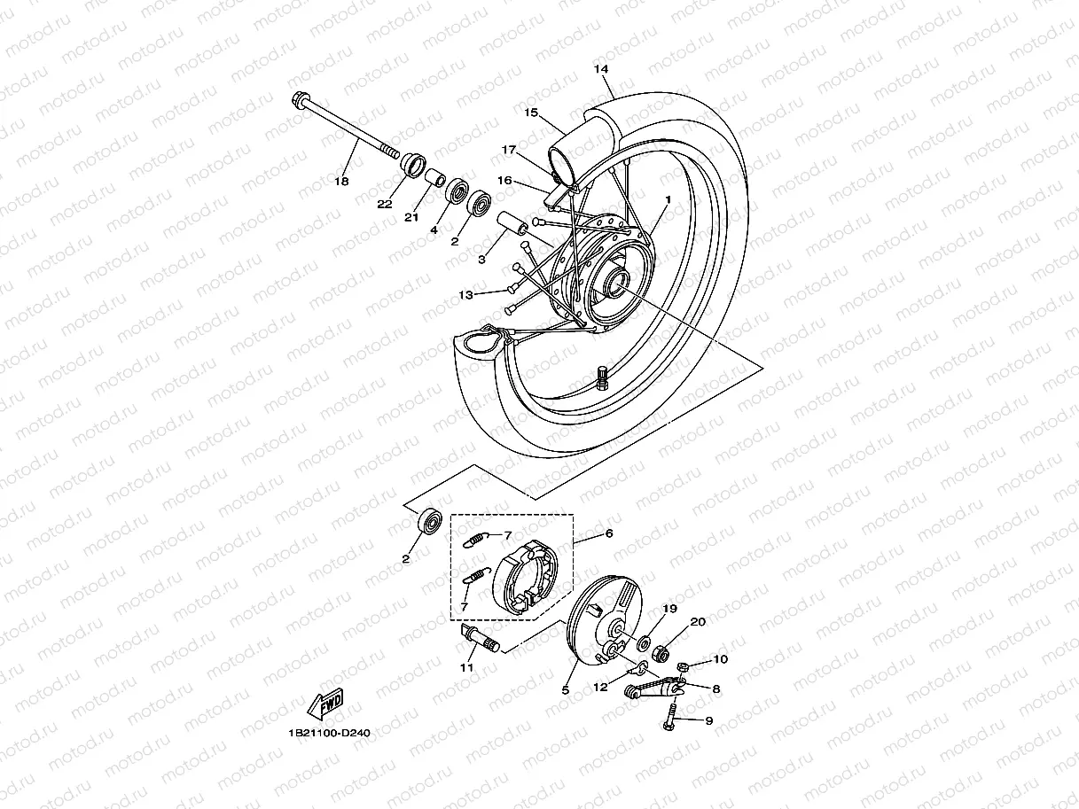 FRONT WHEEL