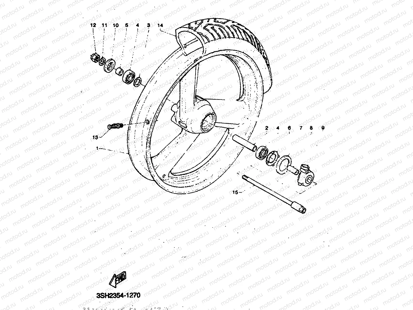 FRONT WHEEL