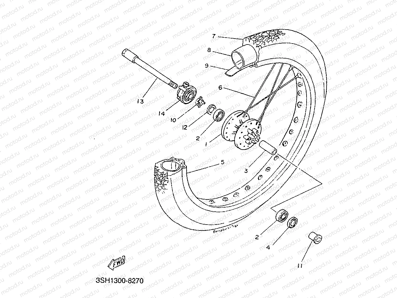 FRONT WHEEL