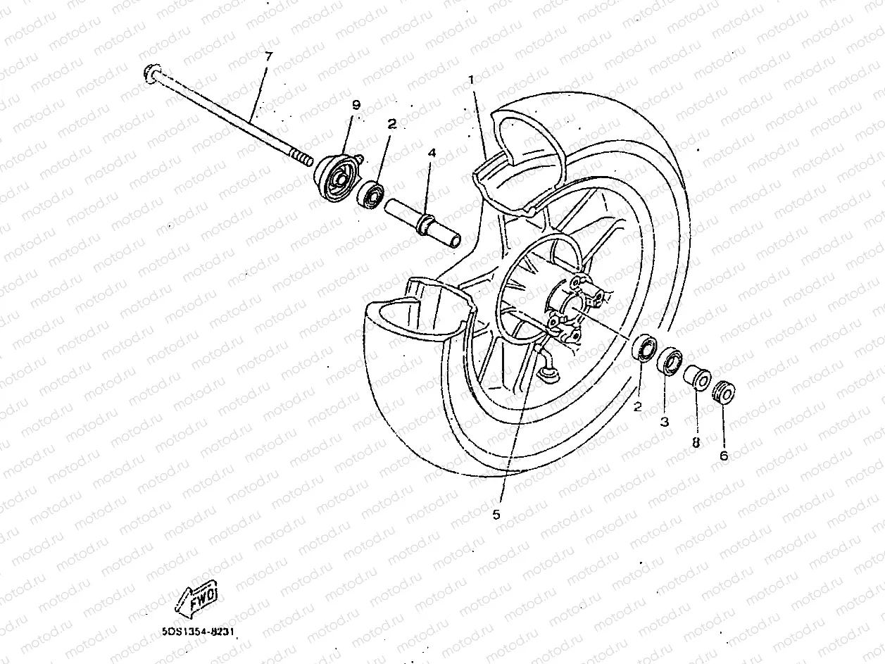 FRONT WHEEL