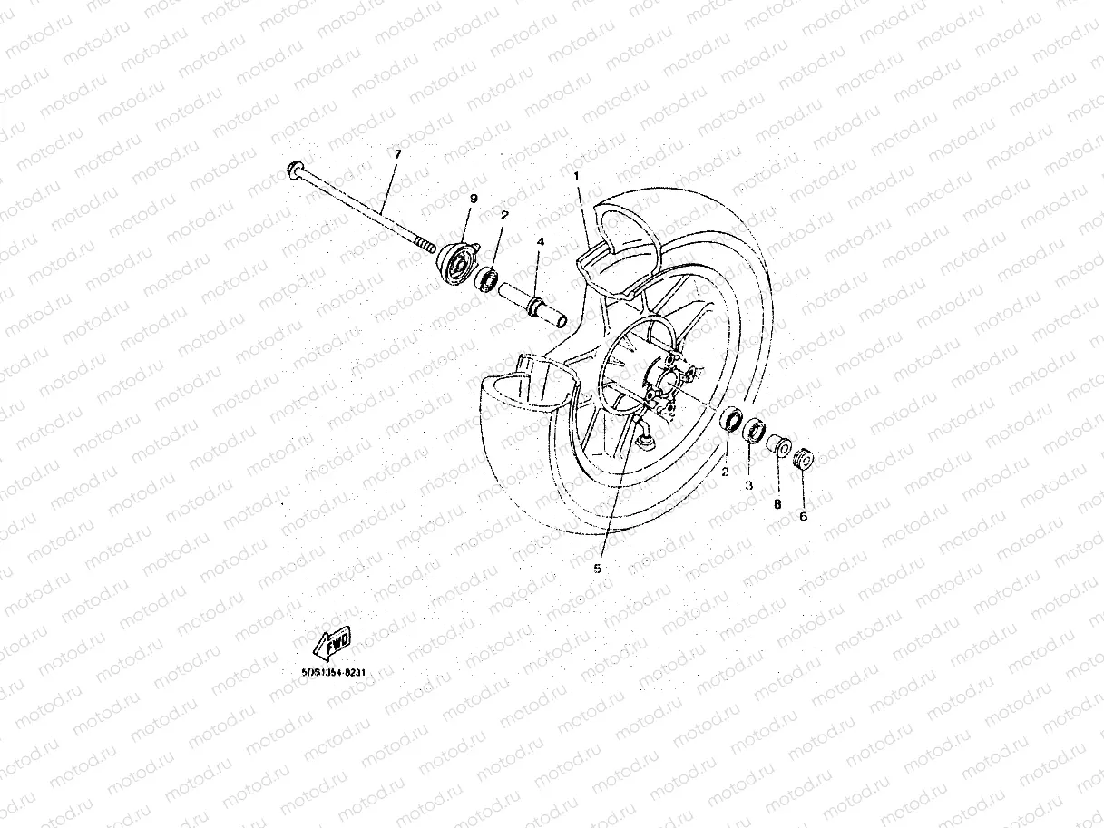 FRONT WHEEL