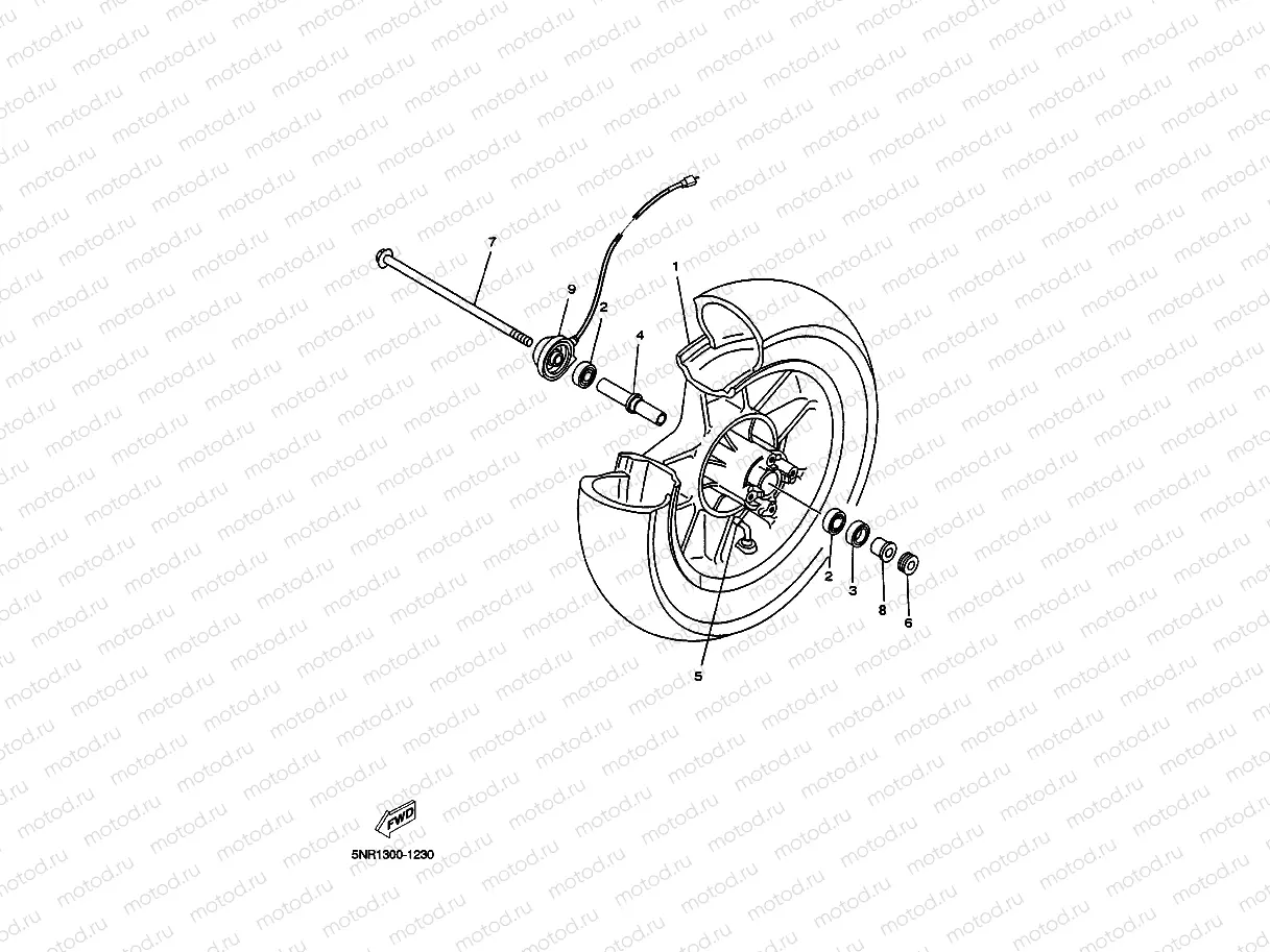 FRONT WHEEL