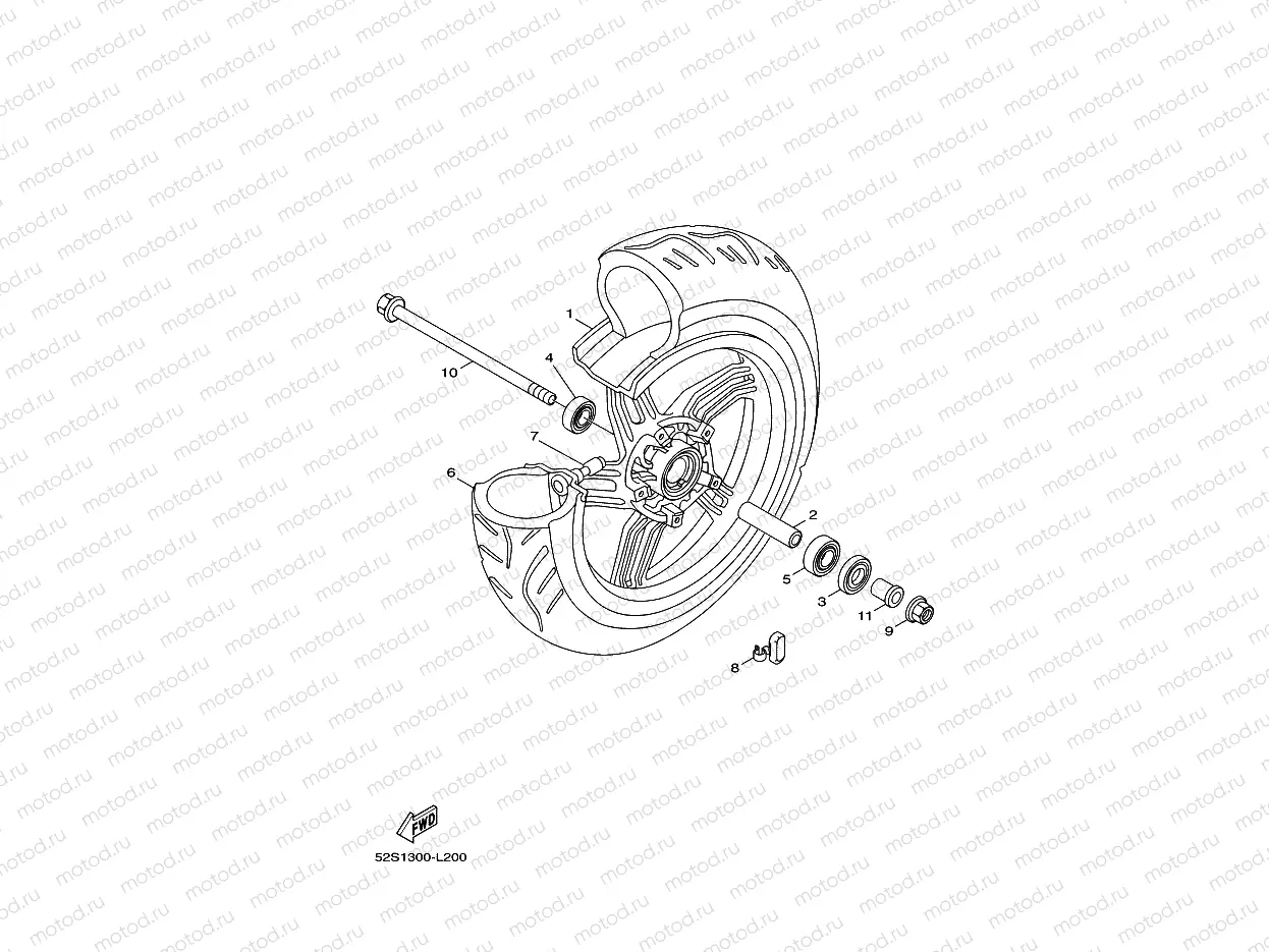 FRONT WHEEL