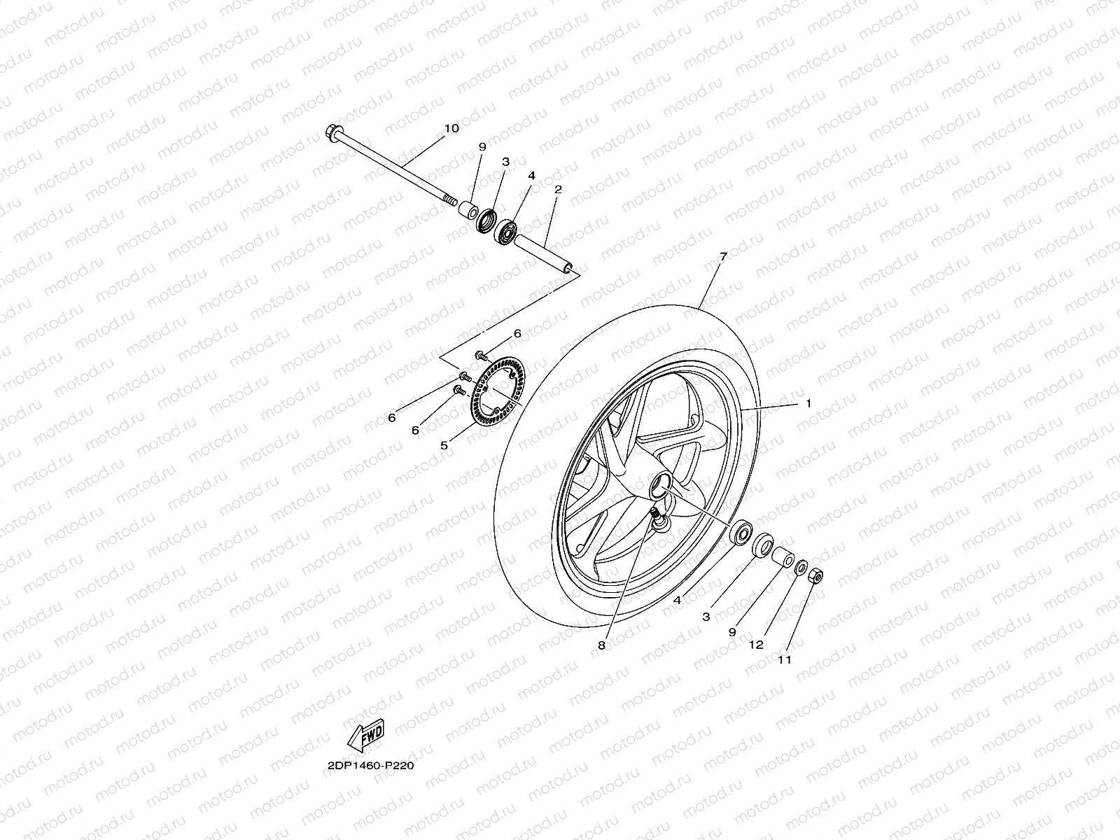 FRONT WHEEL