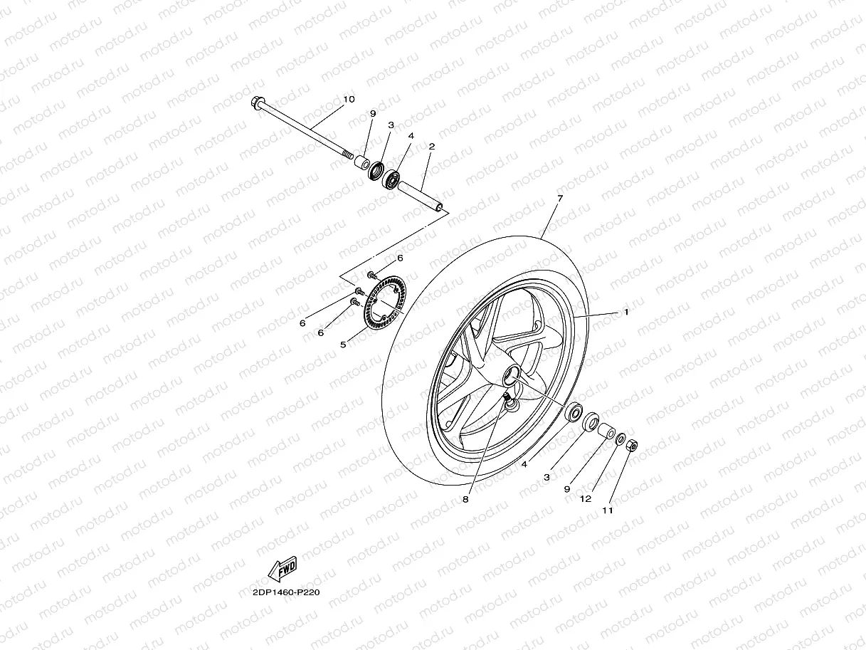 FRONT WHEEL