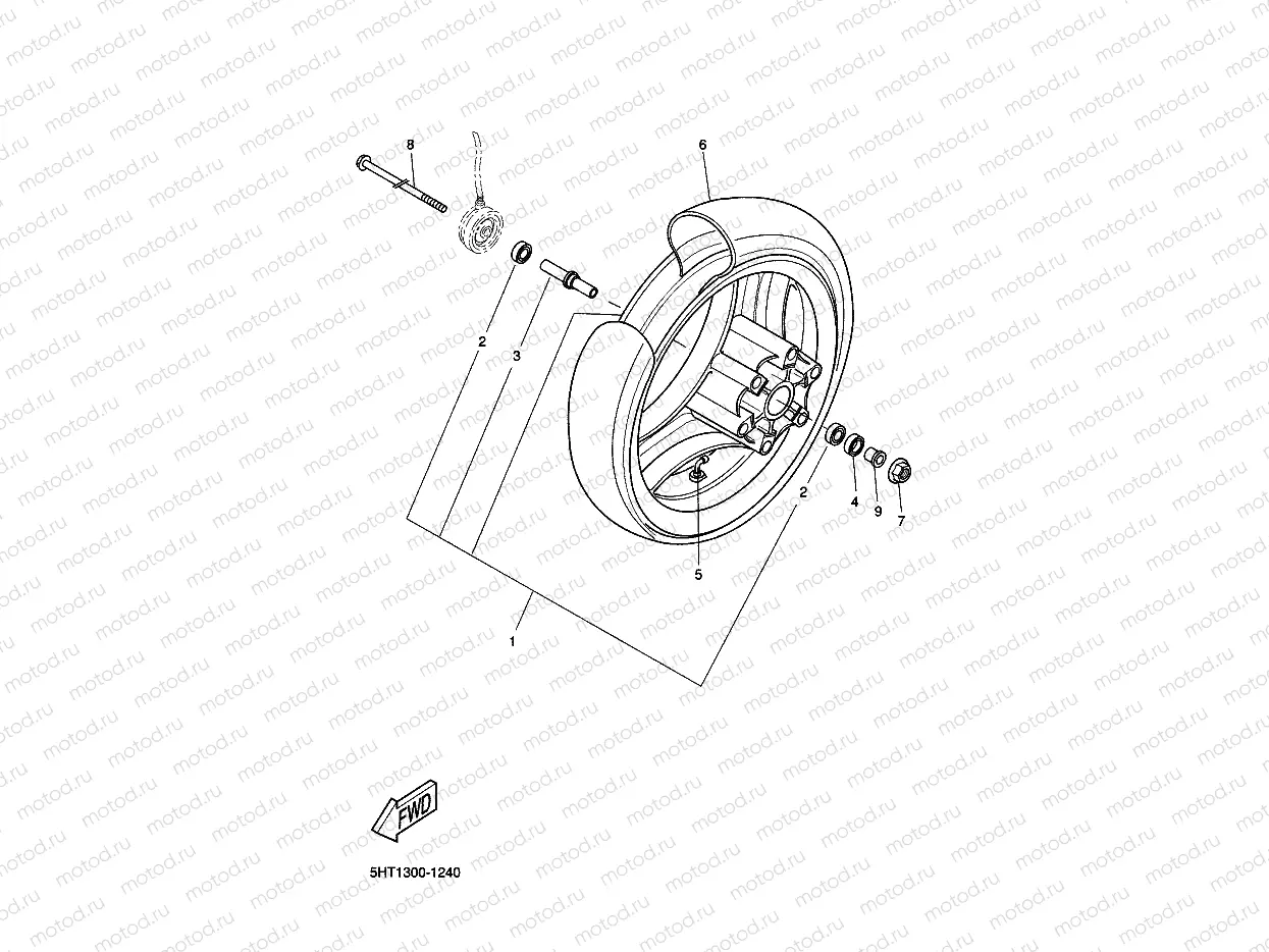 FRONT WHEEL