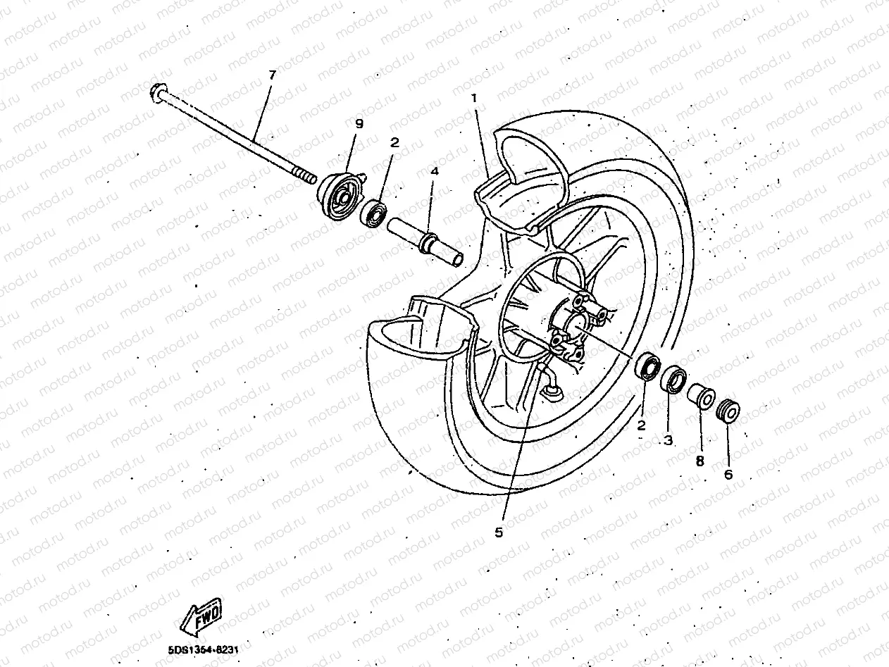 FRONT WHEEL
