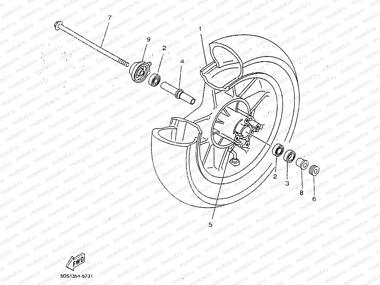 FRONT WHEEL