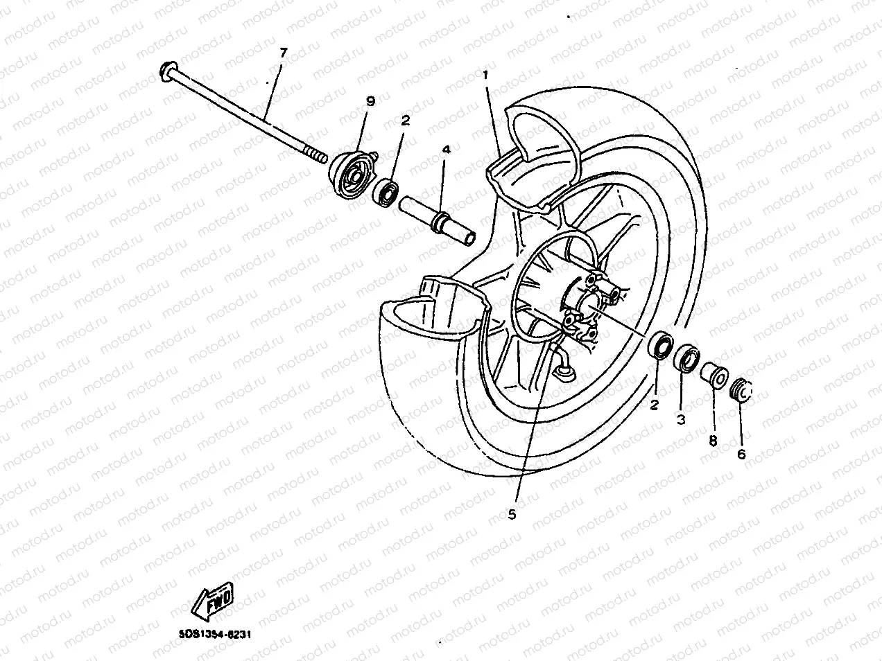 FRONT WHEEL