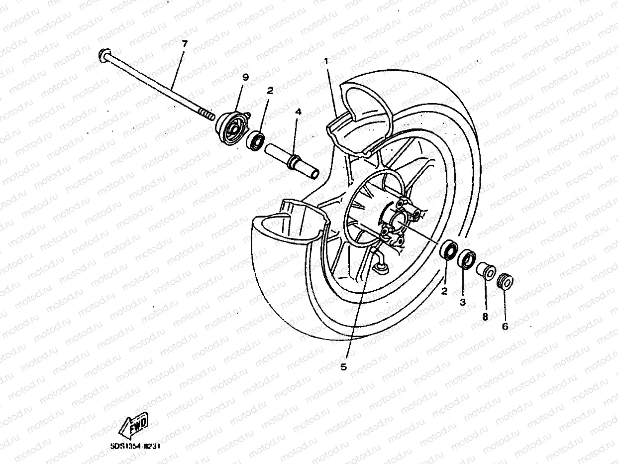 FRONT WHEEL