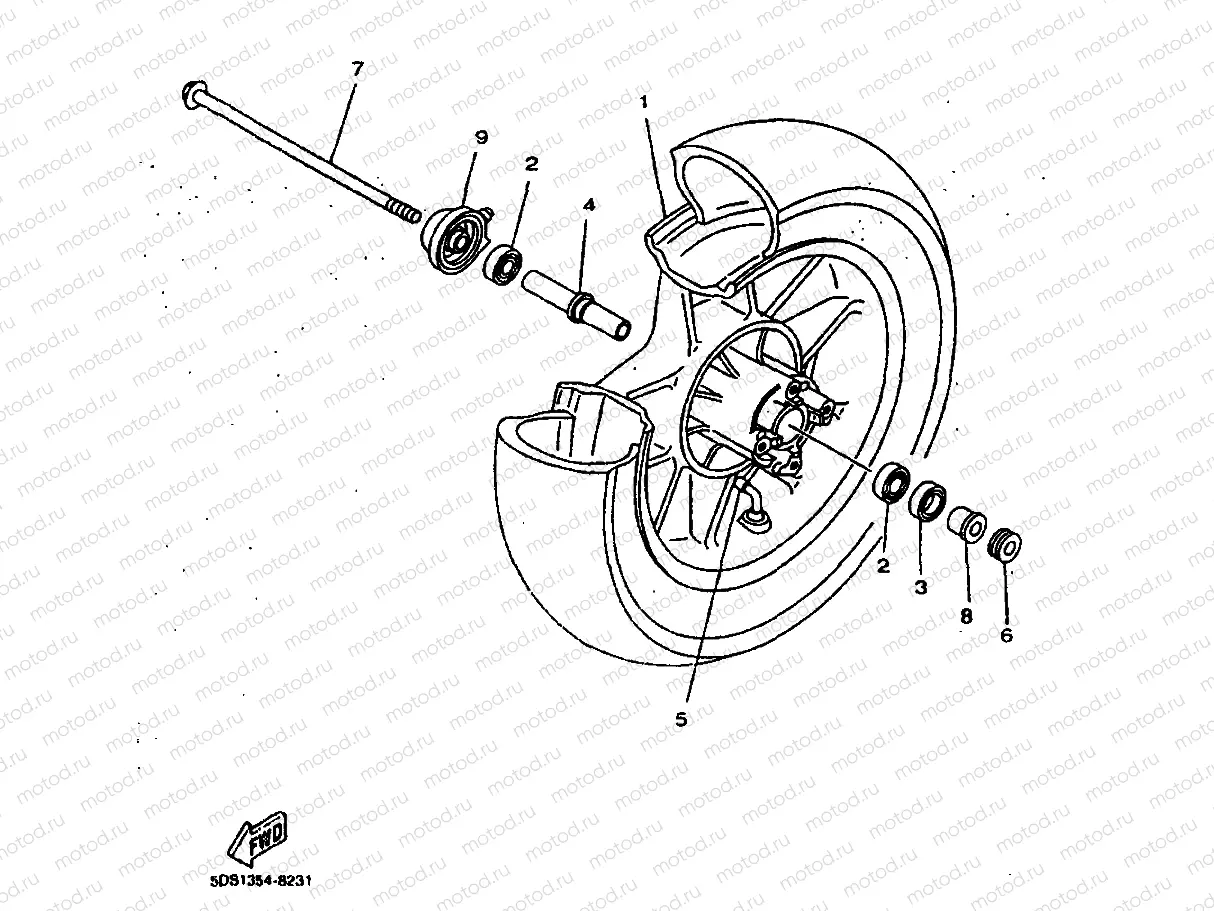 FRONT WHEEL