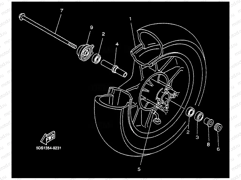 FRONT WHEEL