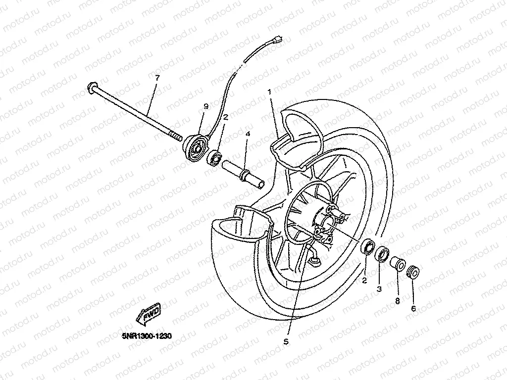 FRONT WHEEL