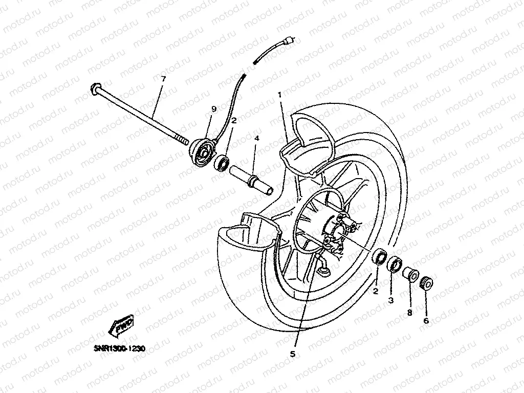 FRONT WHEEL