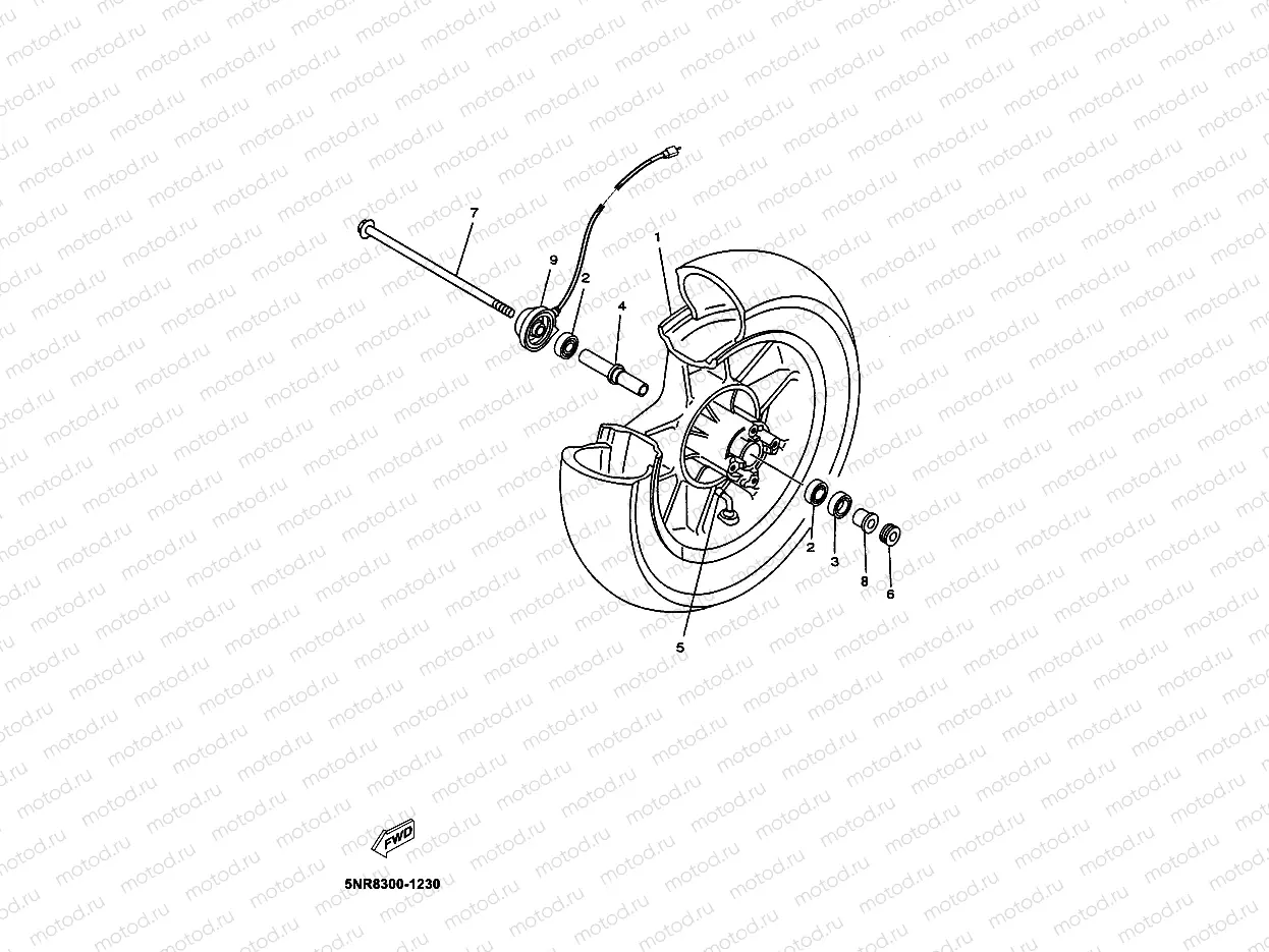 FRONT WHEEL