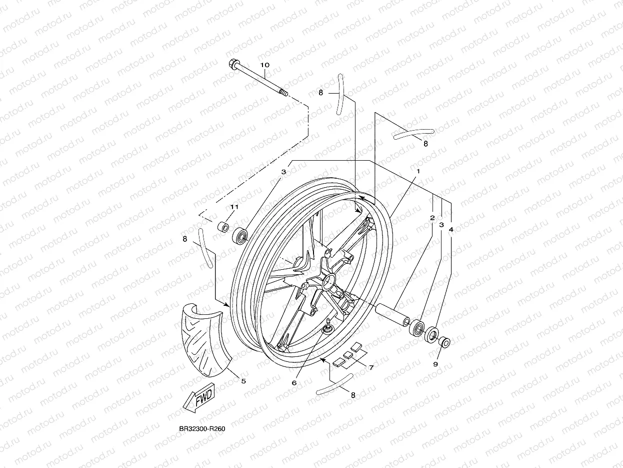FRONT WHEEL