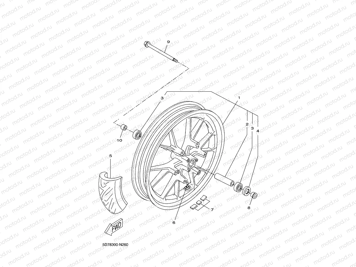 FRONT WHEEL