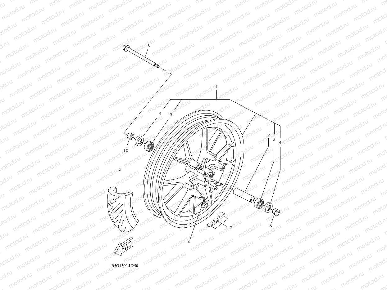 FRONT WHEEL