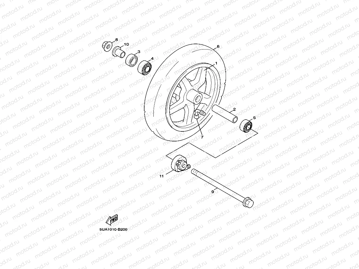 FRONT WHEEL