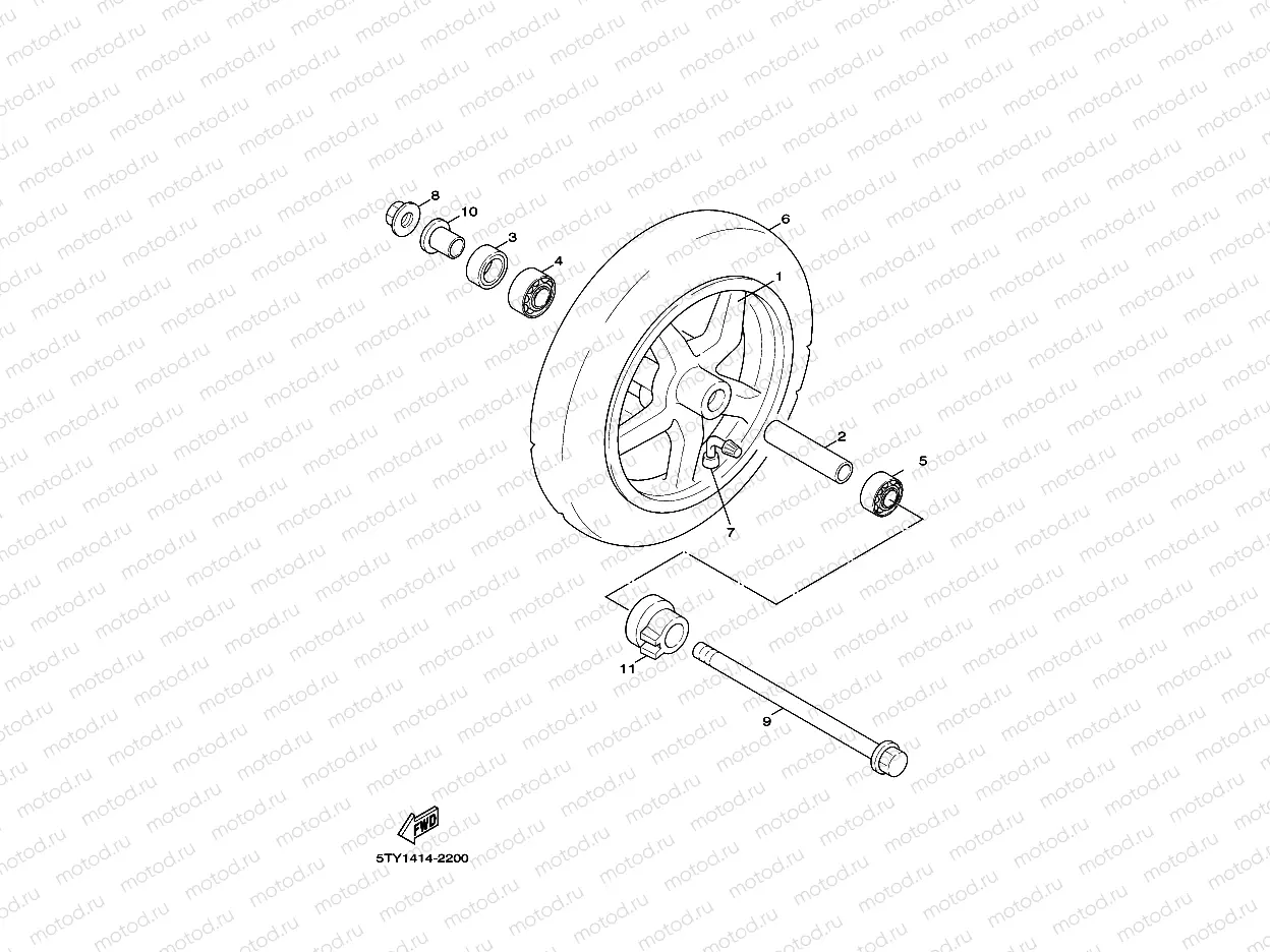 FRONT WHEEL