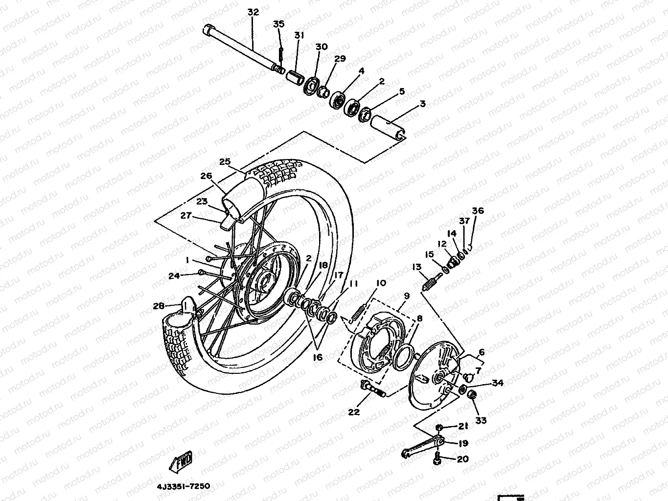 FRONT WHEEL