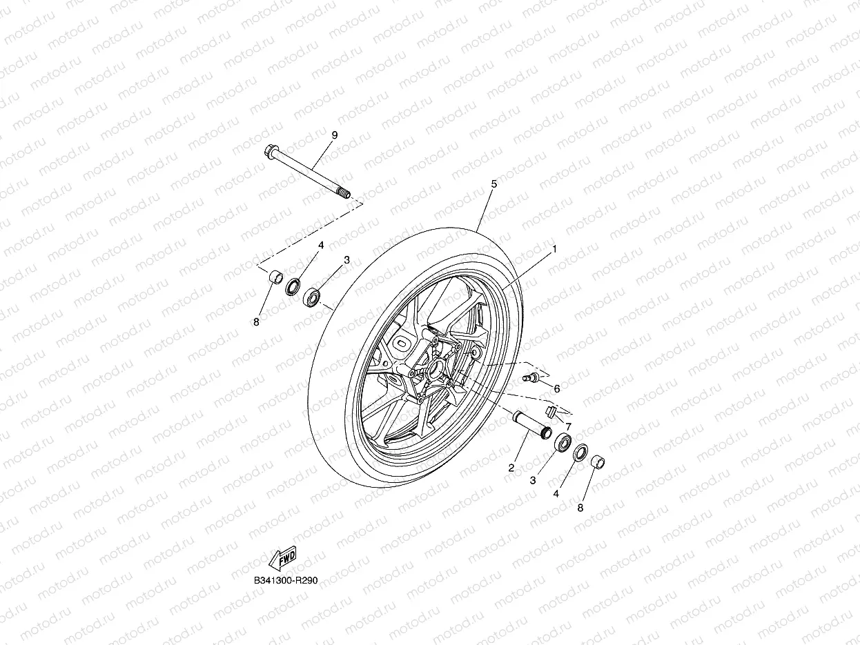 FRONT WHEEL