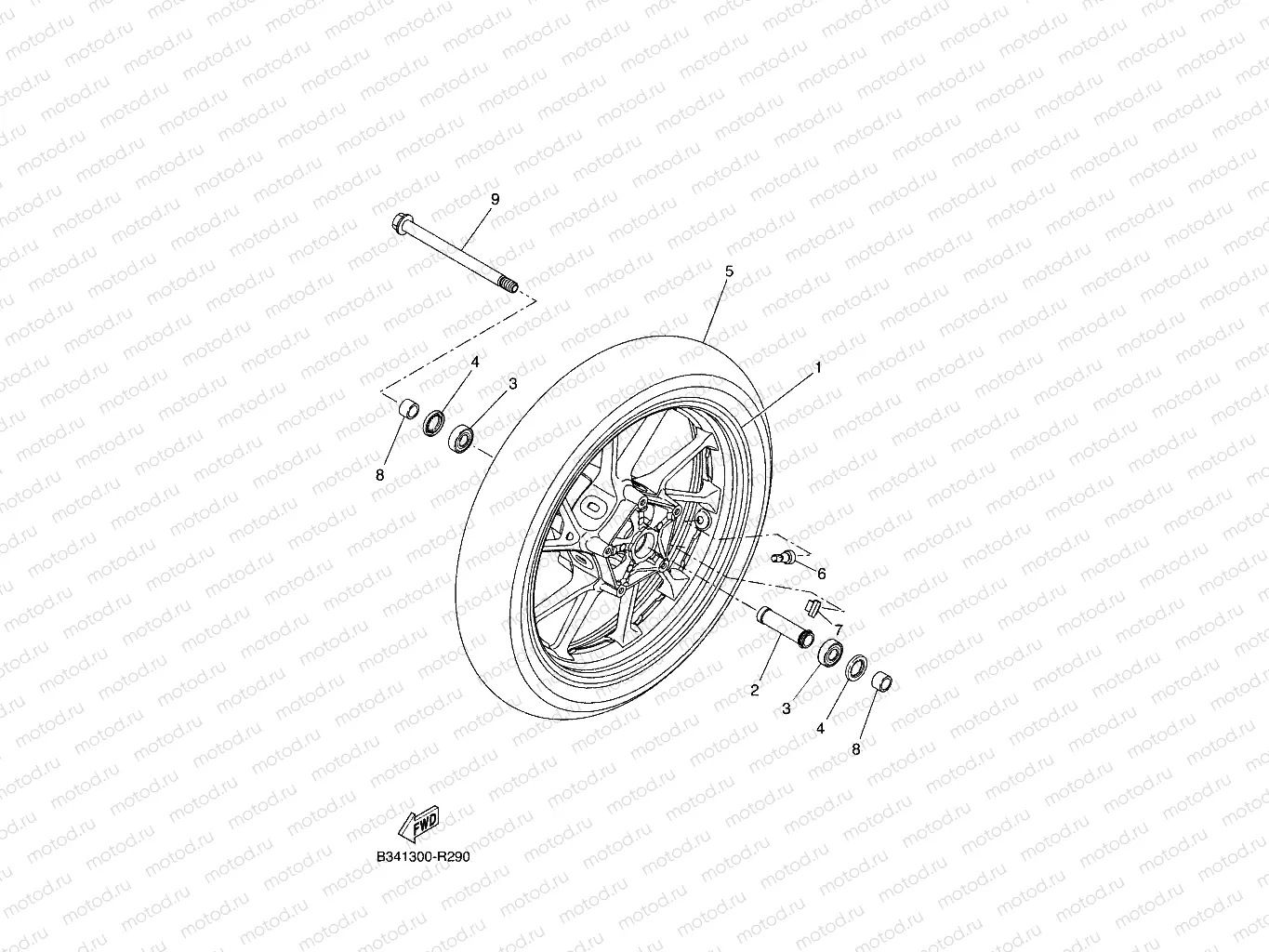 FRONT WHEEL