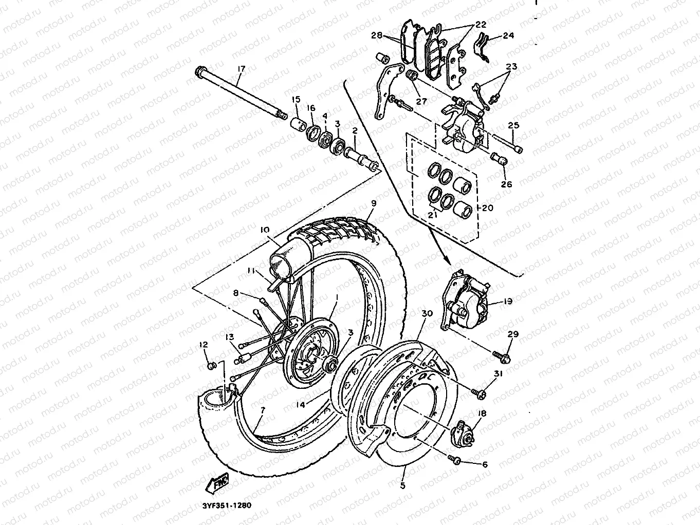 FRONT WHEEL