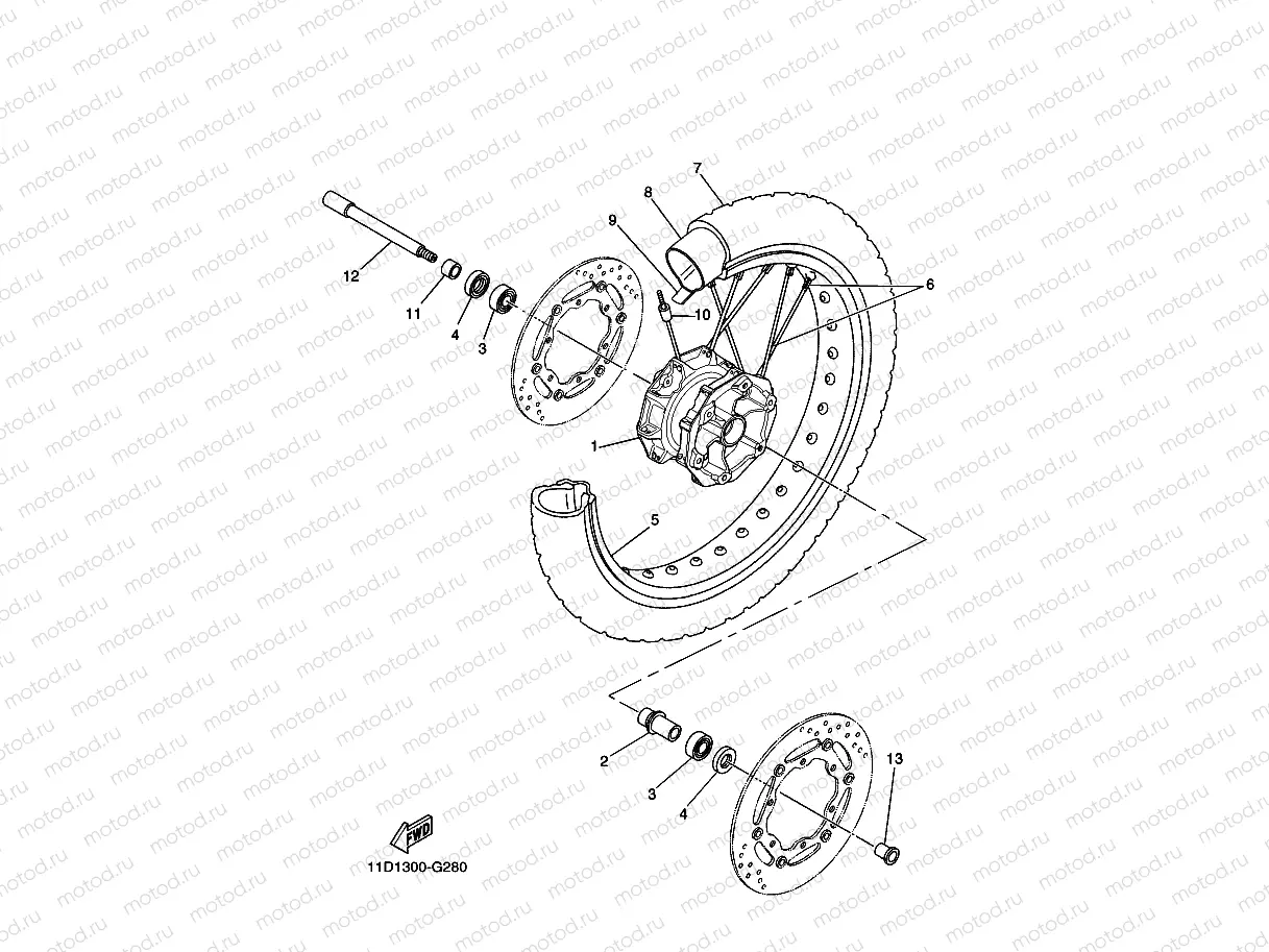 FRONT WHEEL
