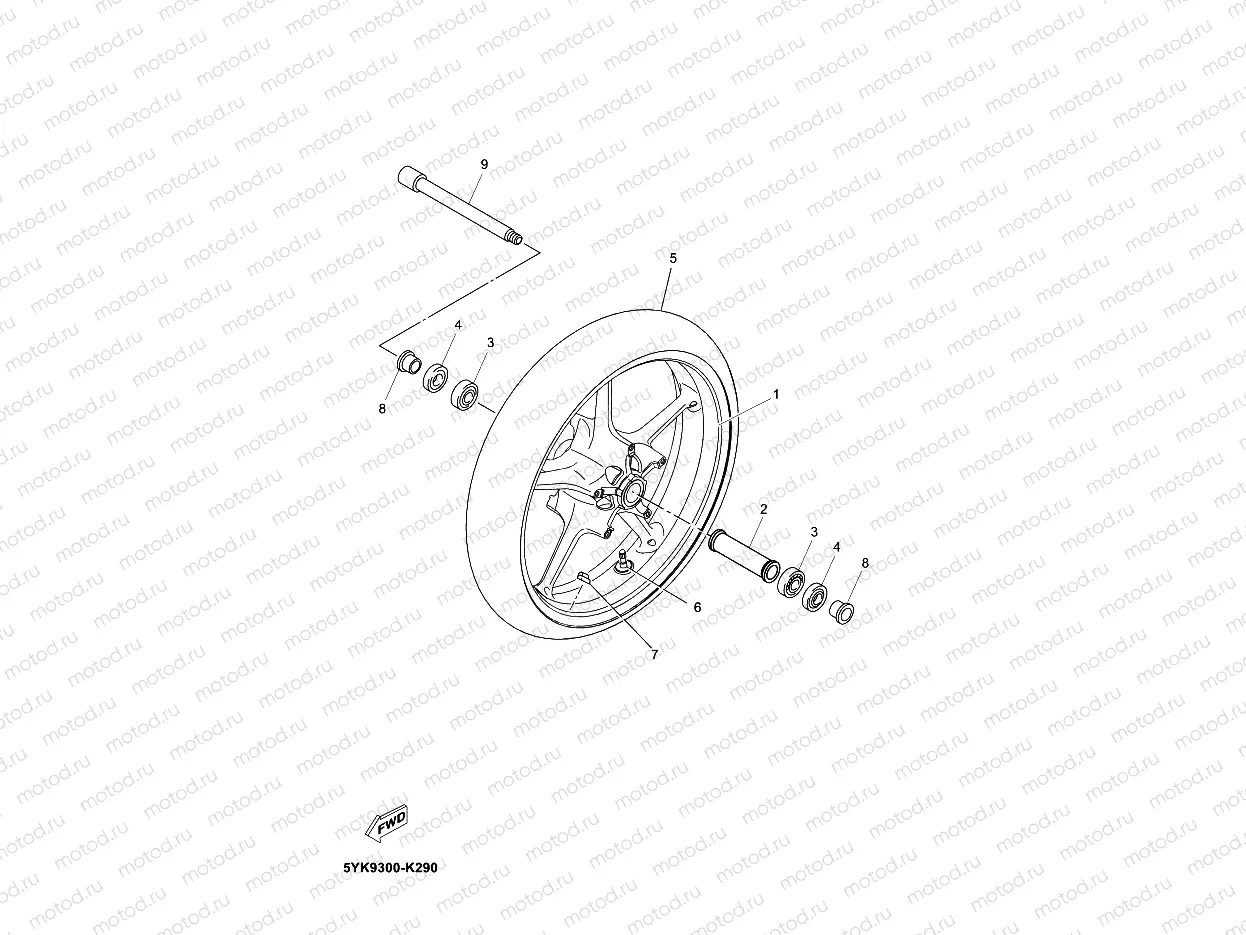 FRONT WHEEL