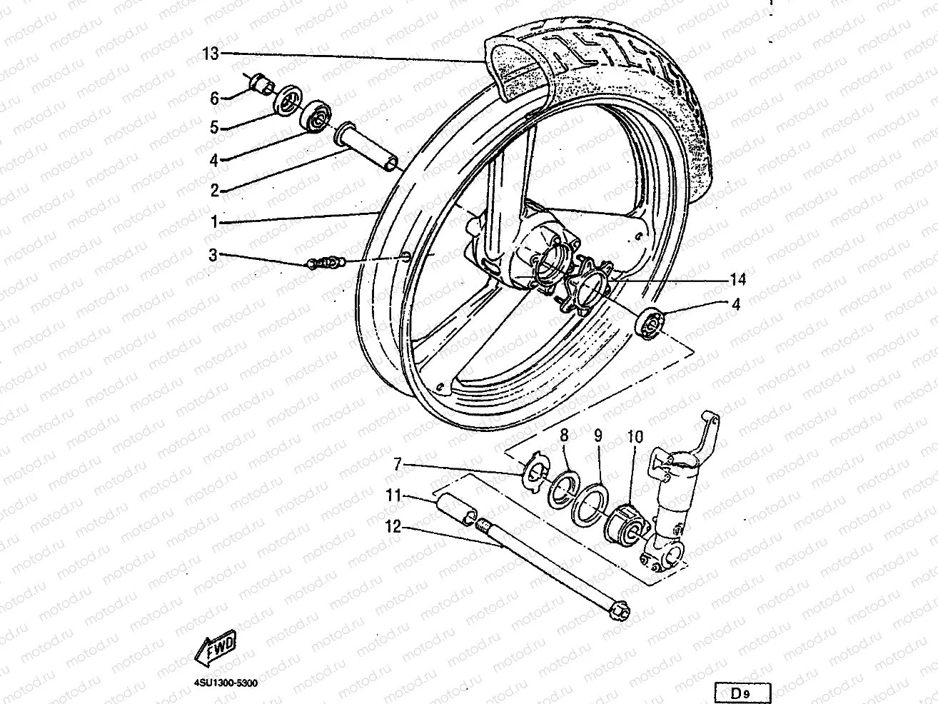 FRONT WHEEL