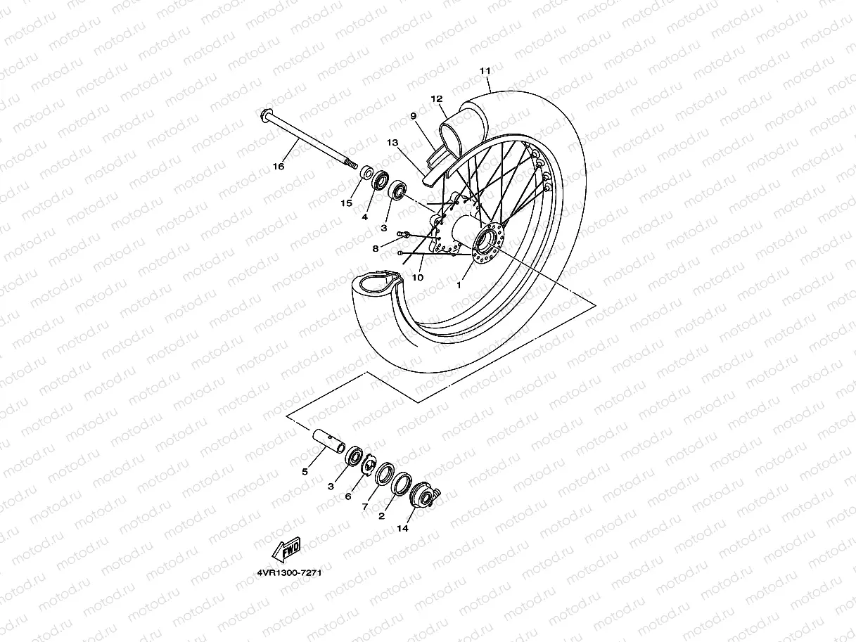 FRONT WHEEL