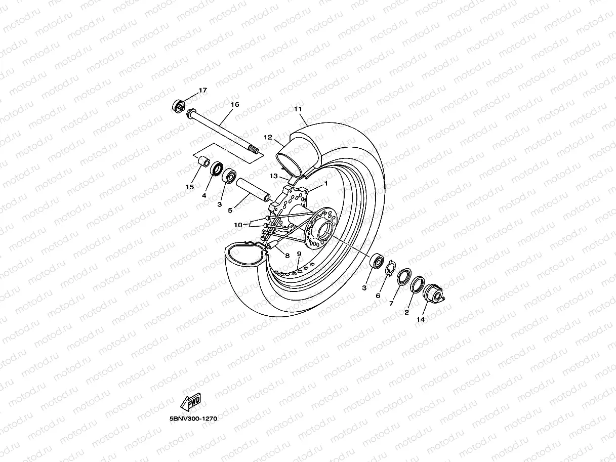 FRONT WHEEL