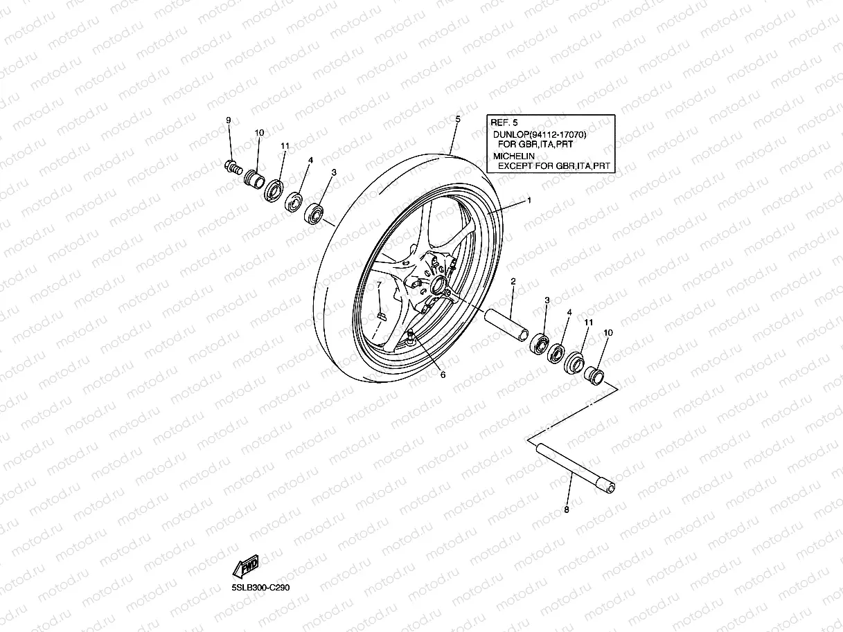 FRONT WHEEL