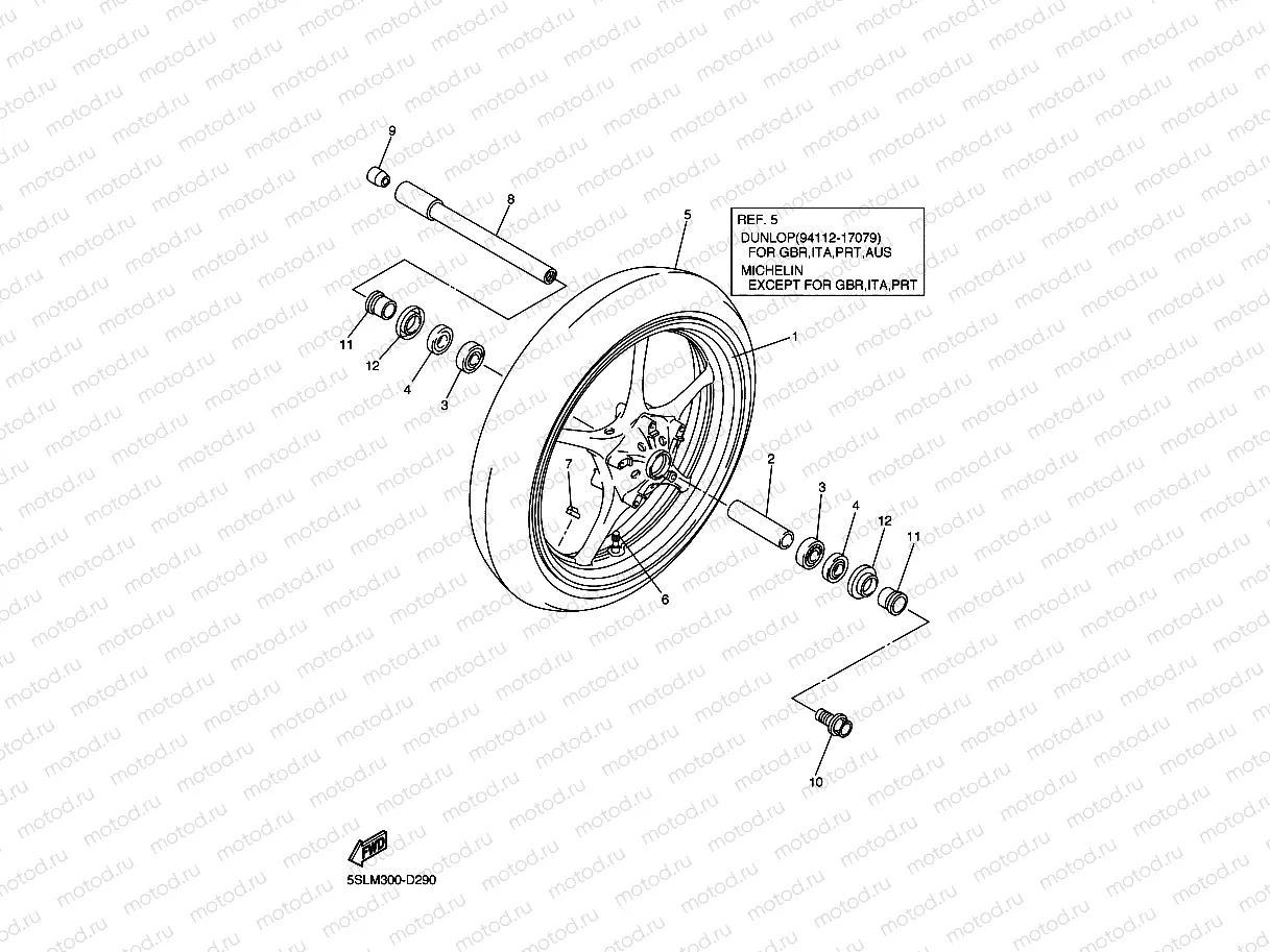 FRONT WHEEL