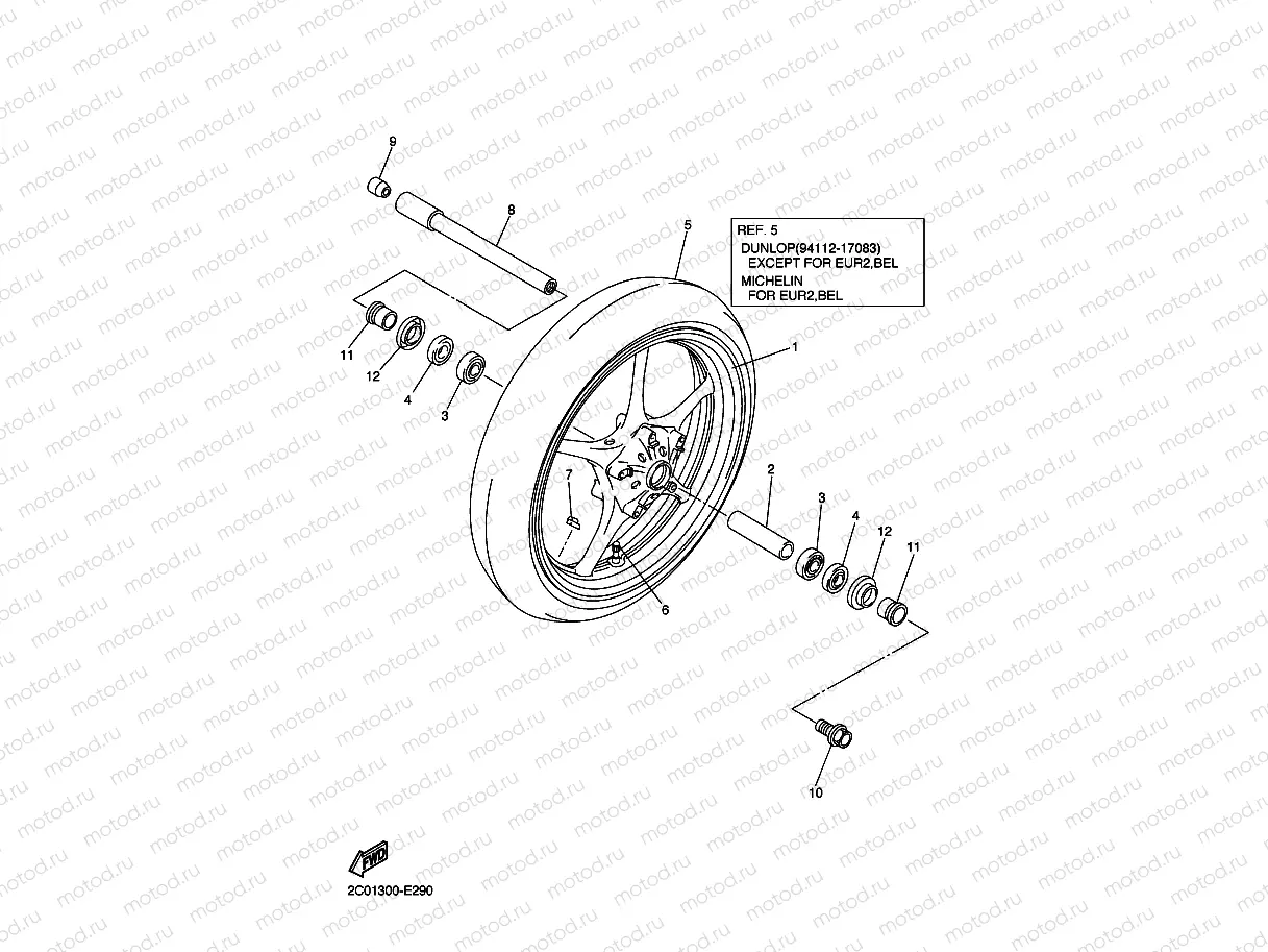 FRONT WHEEL