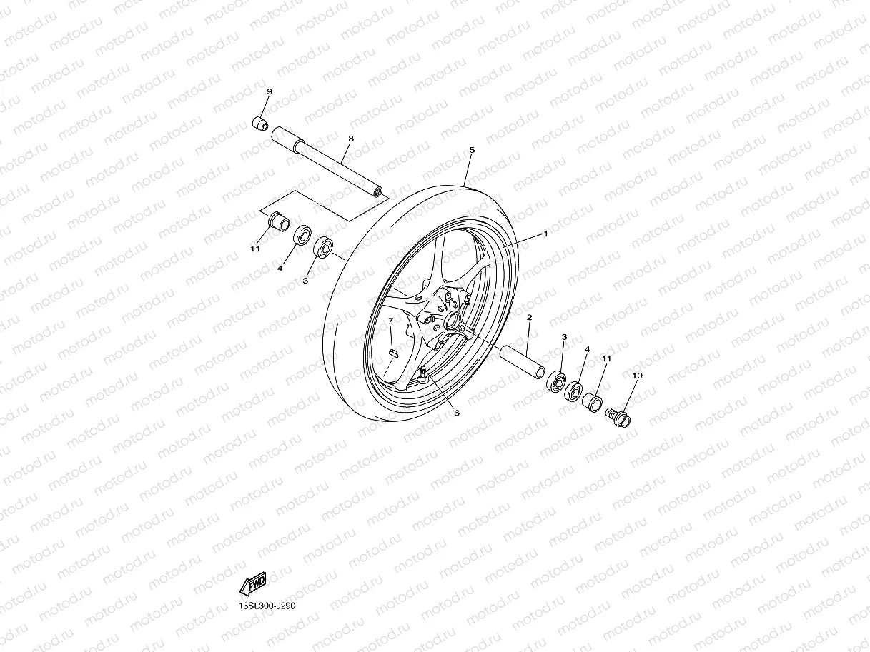 FRONT WHEEL