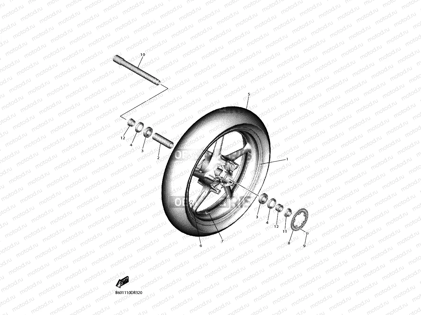 FRONT WHEEL