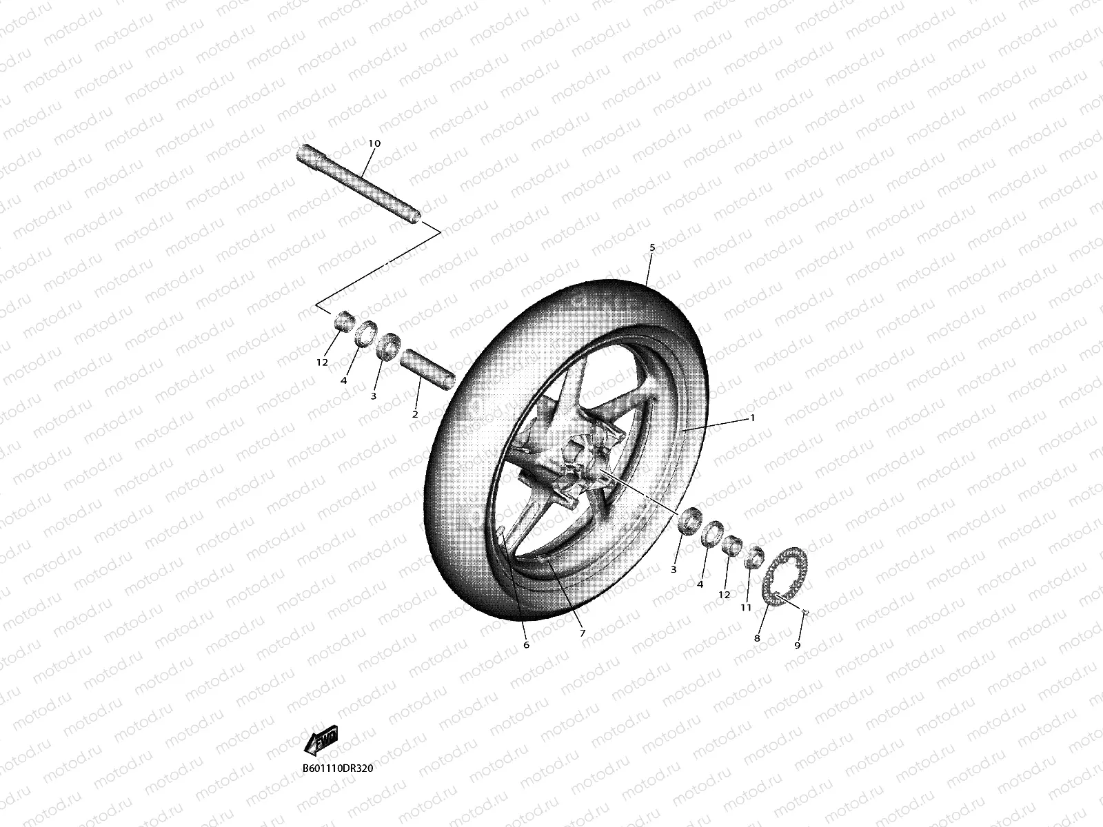 FRONT WHEEL