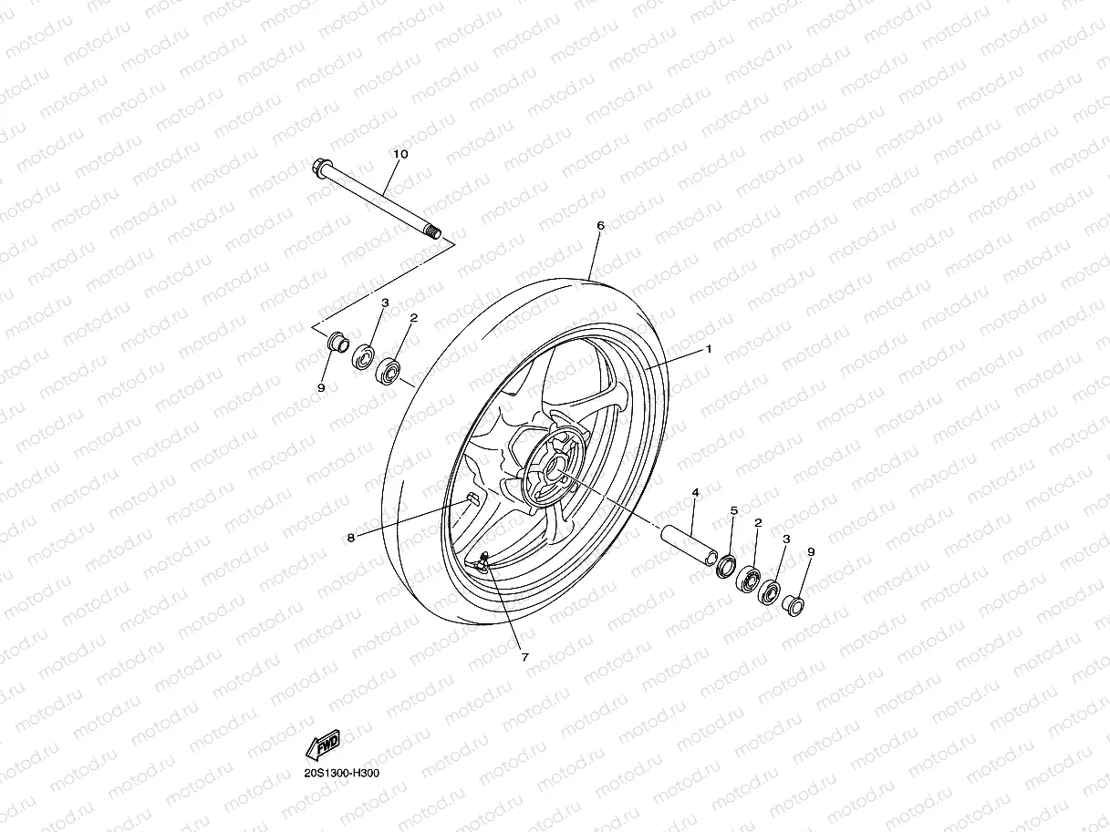 FRONT WHEEL