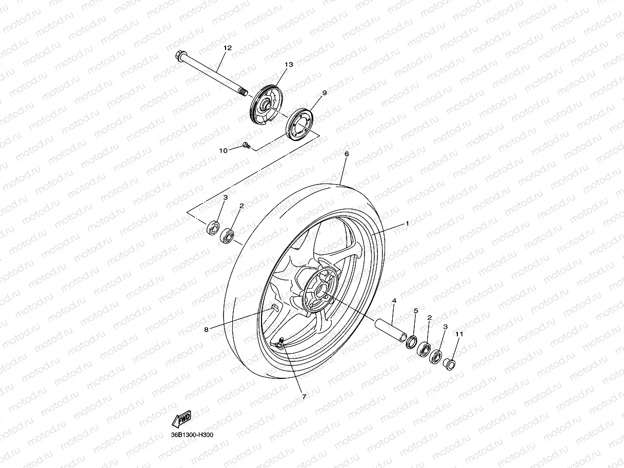 FRONT WHEEL