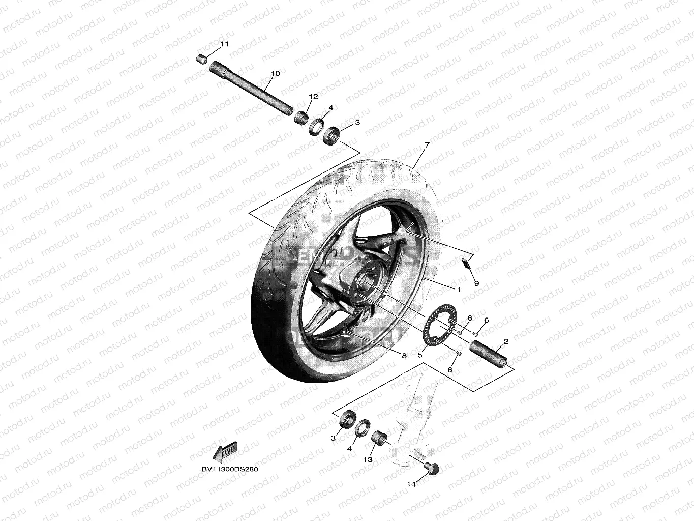 FRONT WHEEL