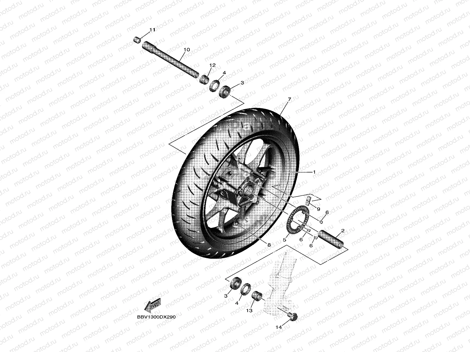 FRONT WHEEL