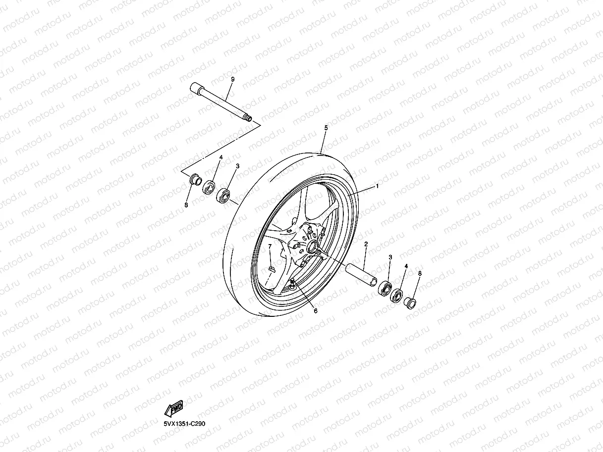 FRONT WHEEL