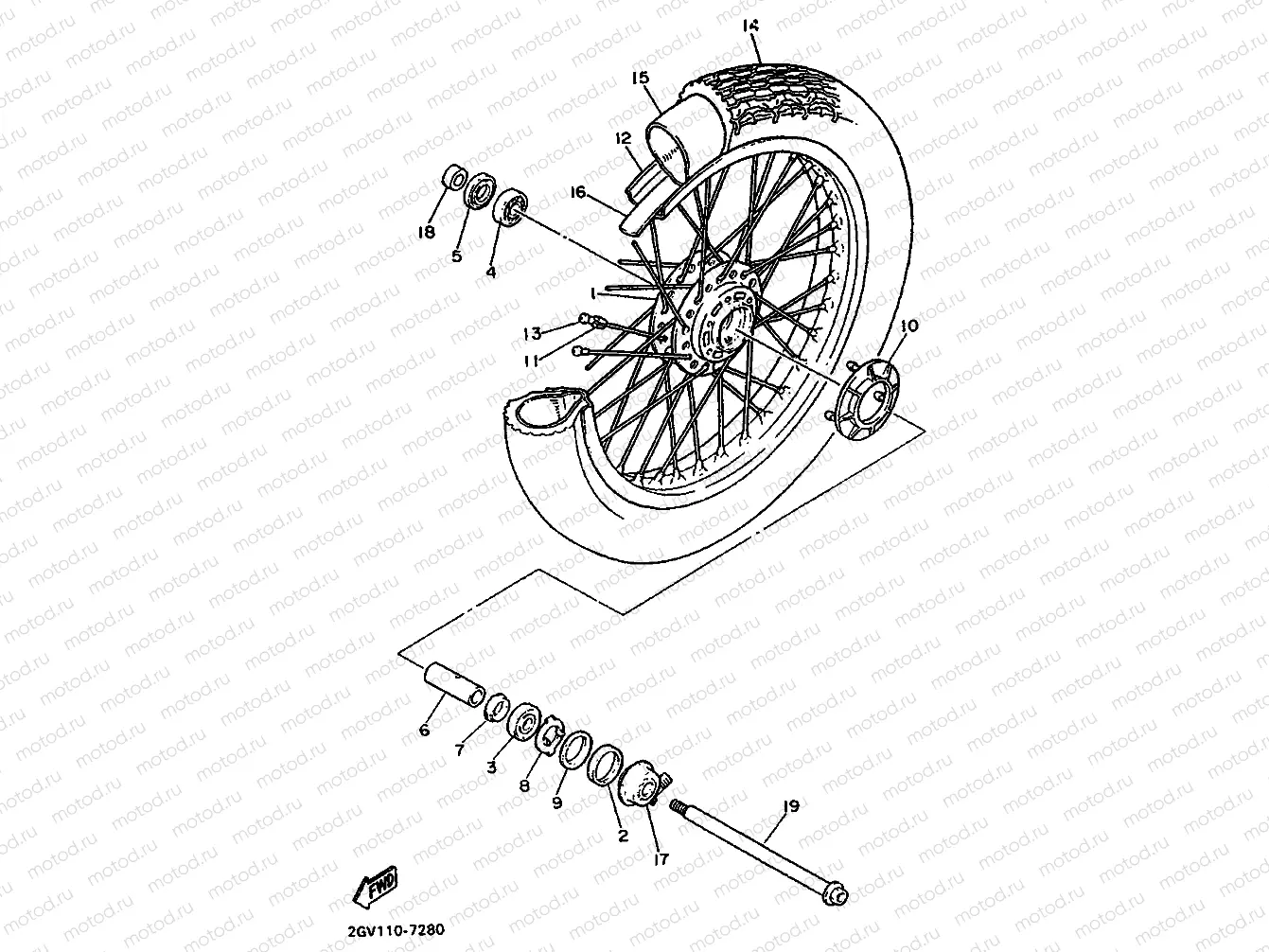 FRONT WHEEL