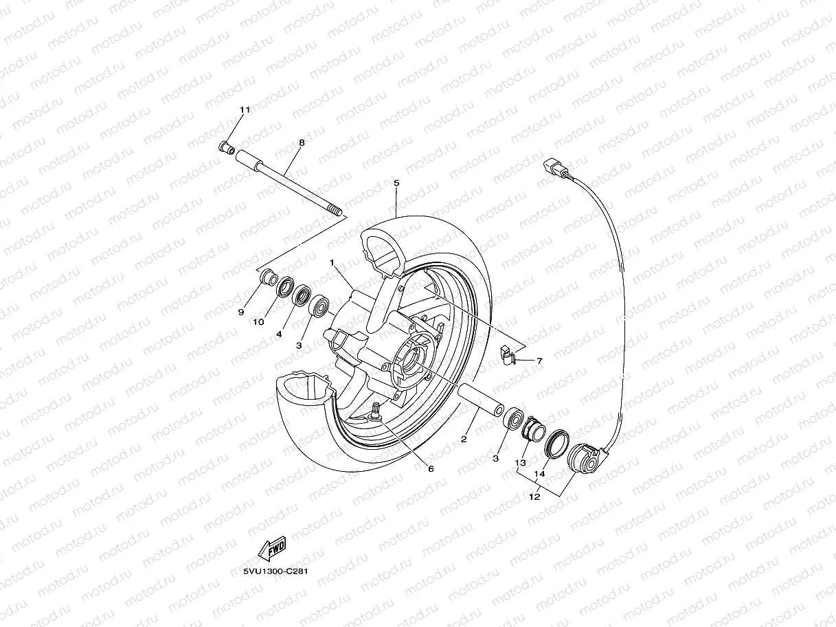FRONT WHEEL