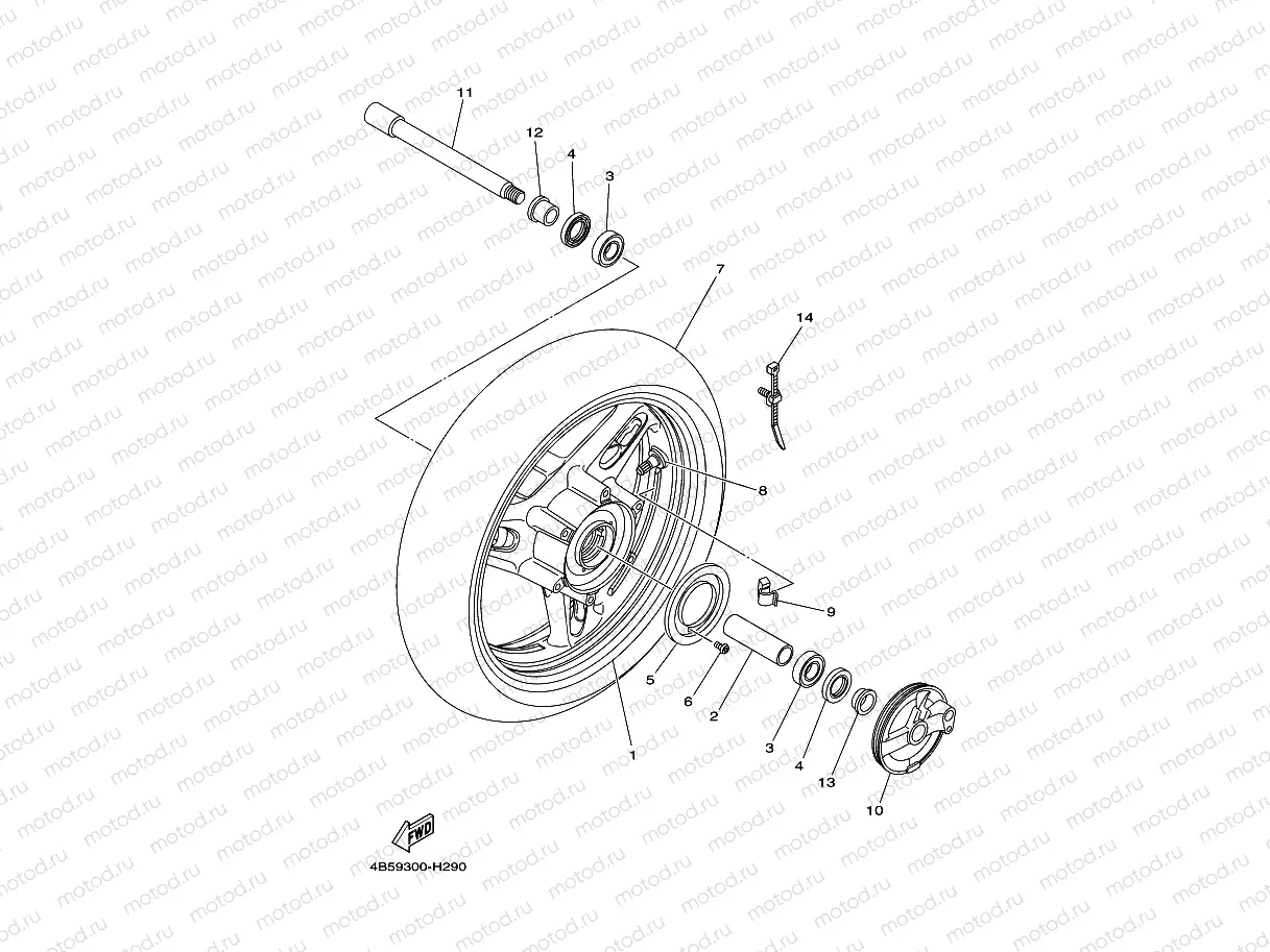 FRONT WHEEL