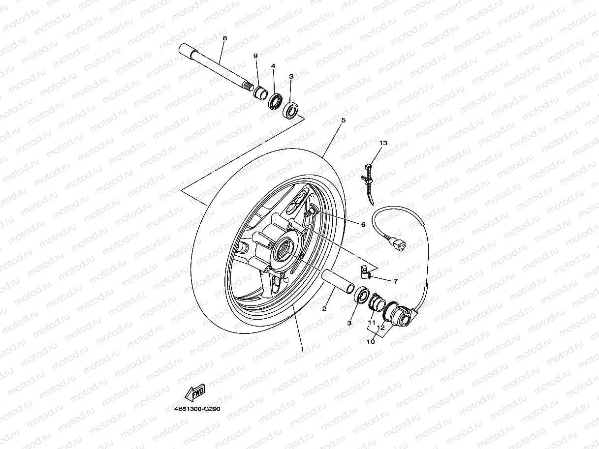 FRONT WHEEL